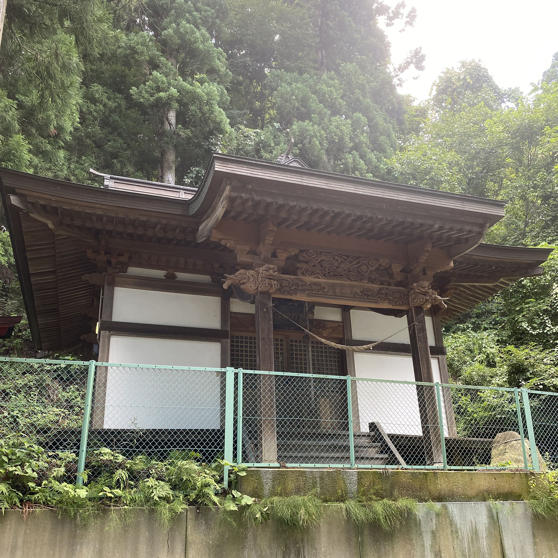 熊野神社(南部町虎渡)