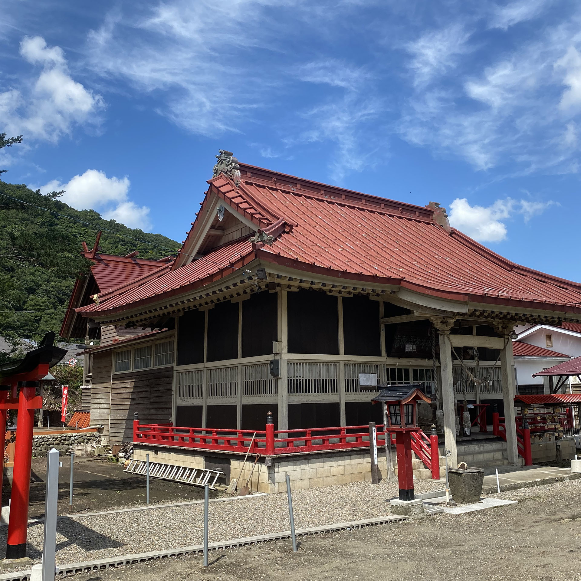 諏訪神社(南部町諏訪ノ平)